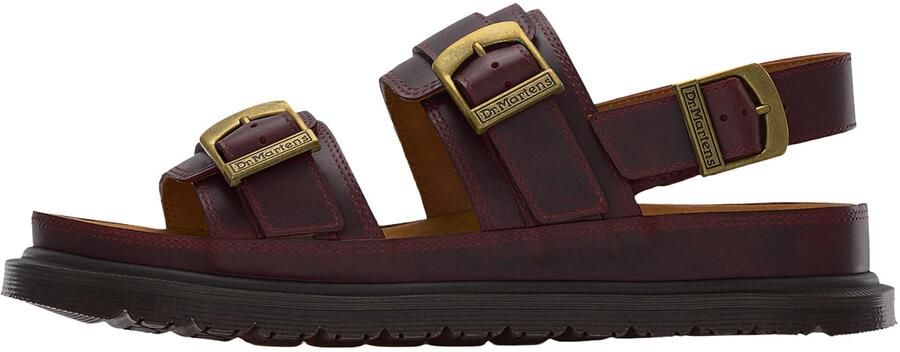 Dr. Martens Sandalen met riem bordeaux