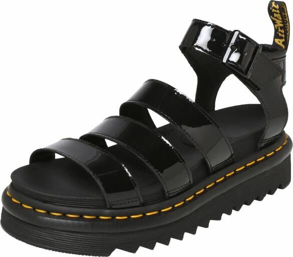 Dr. Martens Zwarte Blaire Sandalen met Enkelband Black Dames - Foto 3