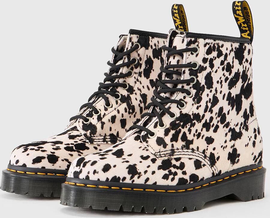 Dr. Martens Veterboots '1460 Bex' zwart offwhite - Foto 4