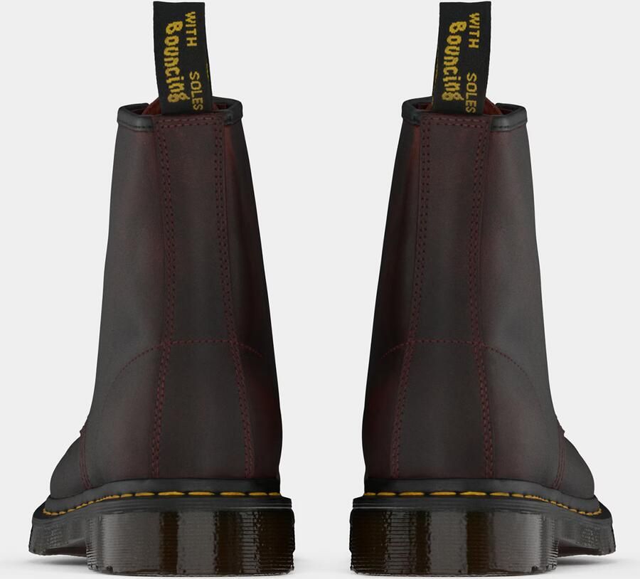 Dr.Martens Dr Martens 1460 Crazy Horse leren laarzen bordeauxrood - Foto 4