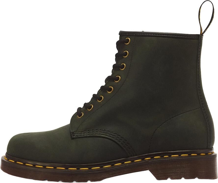 Dr. Martens dameslaarzen met veters groen