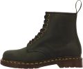 Dr. Martens slaarzen met veters groen - Groen