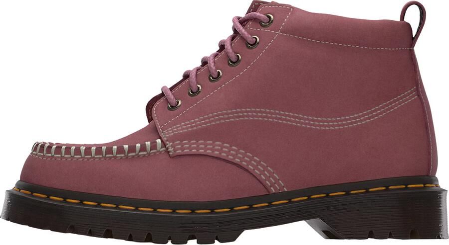 Dr. Martens Veterboots 'Lowell' donkerroze