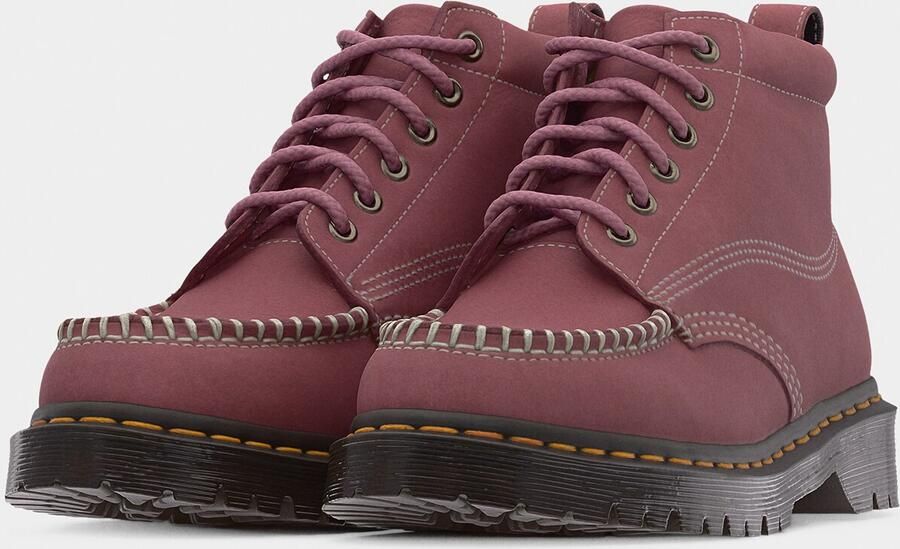 Dr. Martens Veterboots 'Lowell' donkerroze - Foto 4