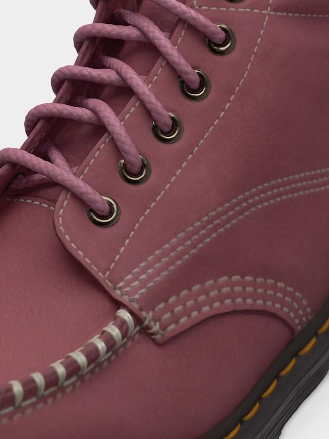Dr. Martens Veterboots 'Lowell' donkerroze - Foto 2