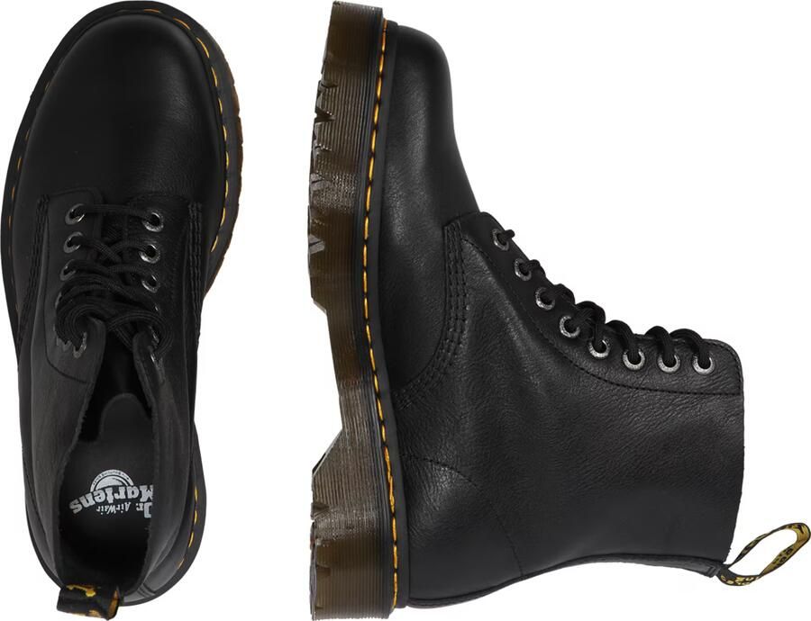 Dr. Martens 1460~PASCAL~BEX~BLACK~PISA~~~~ Hoge sneakers Hoge sneakers veterschoenen sneakersVrije tijd half-hoogHalf-hoge schoenen veterschoen sneakers Veterboots Zwart - Foto 4