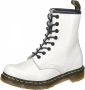 Dr. Martens glany 1460 W 11821104 Vrouwen Wit Trekkinglaarzen - Thumbnail 1