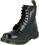 Dr. Martens Zwarte Distressed Patent Laarzen Black Dames - Thumbnail 2