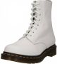 Dr Martens Dr. Martens 1460 PASCAL OPTICAL WHITE VIRA Volwassenen VeterlaarzenHalf hoge schoenen Kleur Wit beige - Thumbnail 3