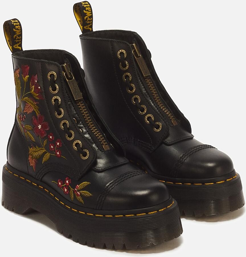 Dr. Martens Veterlaarsjes 'Sinclair' kiwi bourgogne zwart - Foto 3