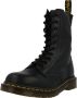 Dr. Martens 1490 BLACK VIRGINIA Volwassenen VeterlaarzenHalf-hoge schoenen Zwart - Thumbnail 3