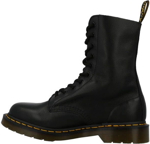 Dr. Martens 1490 BLACK VIRGINIA Volwassenen VeterlaarzenHalf-hoge schoenen Zwart - Foto 5