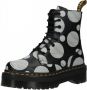 Dr. Martens Jadon Platform Polka Dot Zwart Wit Dames Veterboots Zwart Wit Kleur Zwart Wit - Thumbnail 3