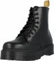 Dr. Martens Eco-leren ritslaarzen zwarte platformszool Black Dames - Thumbnail 5