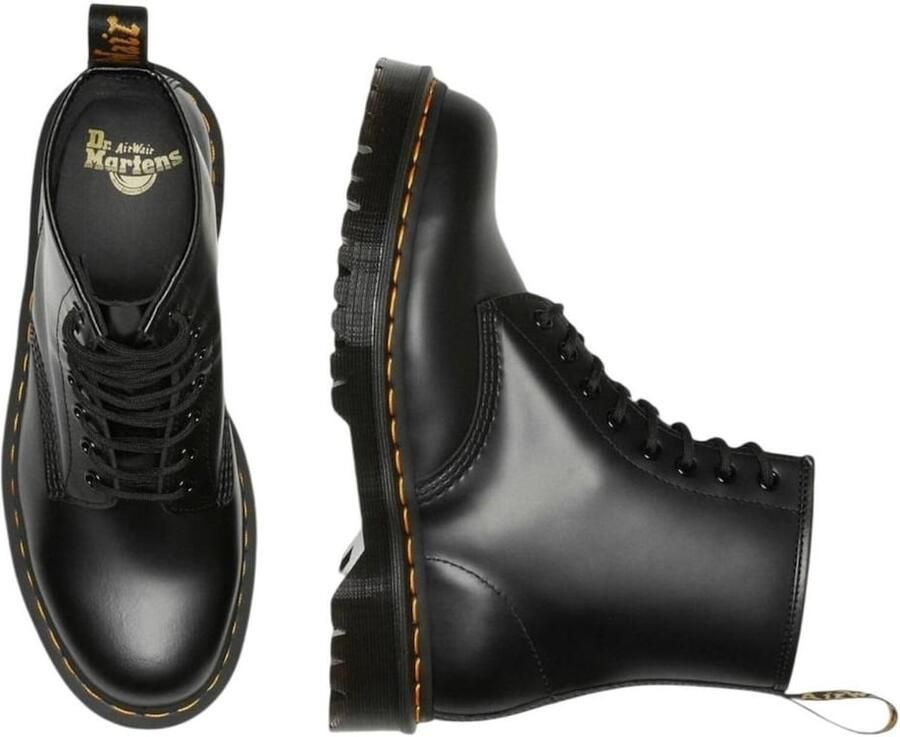 Dr. Martens Veterlaarzen '1460 Bex' donkergeel zwart - Foto 4