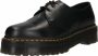 Dr. Martens Dr Martens 1461 Quad 3-eye Polished Smooth Schoenen Zwart Man - Thumbnail 1