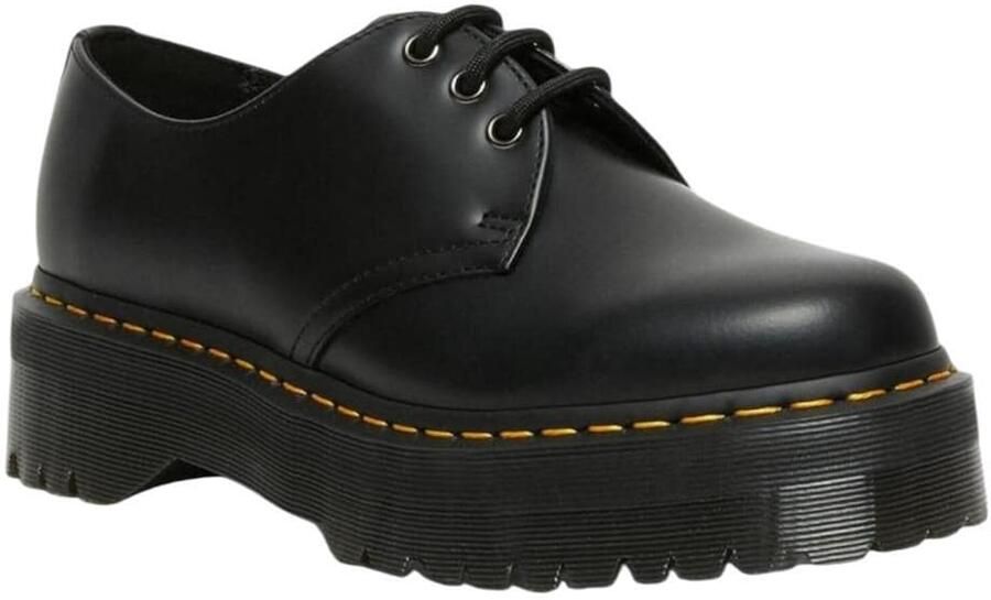 Dr. Martens Dr Martens 1461 Quad 3-eye Polished Smooth Schoenen Zwart Man