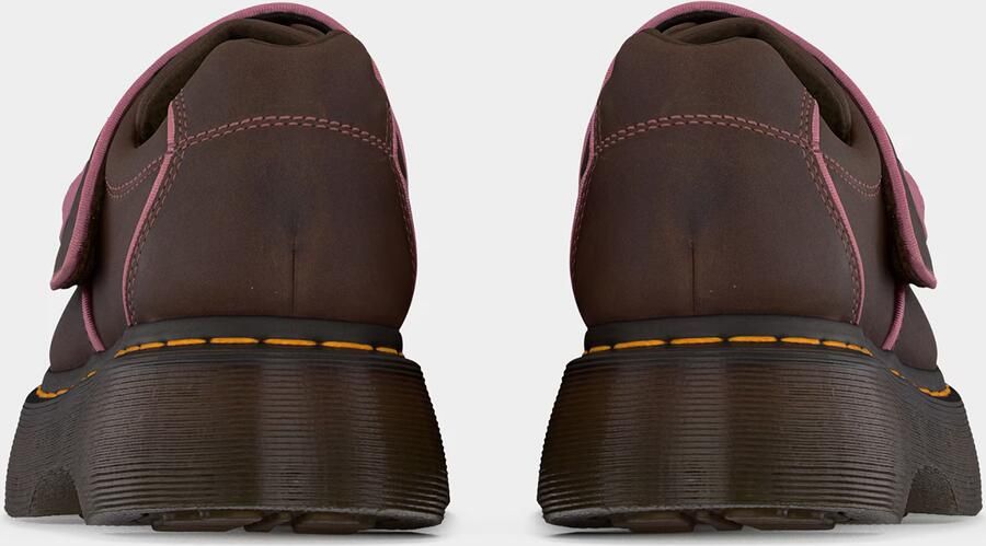 Dr. Martens Veterschoen 'Buzz' donkerbruin pitaja roze - Foto 3