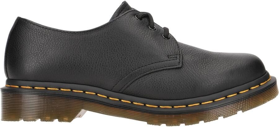 Dr. Martens 1461 Veterschoen plat Dames Zwart;Zwarte Black Virginia - Foto 8