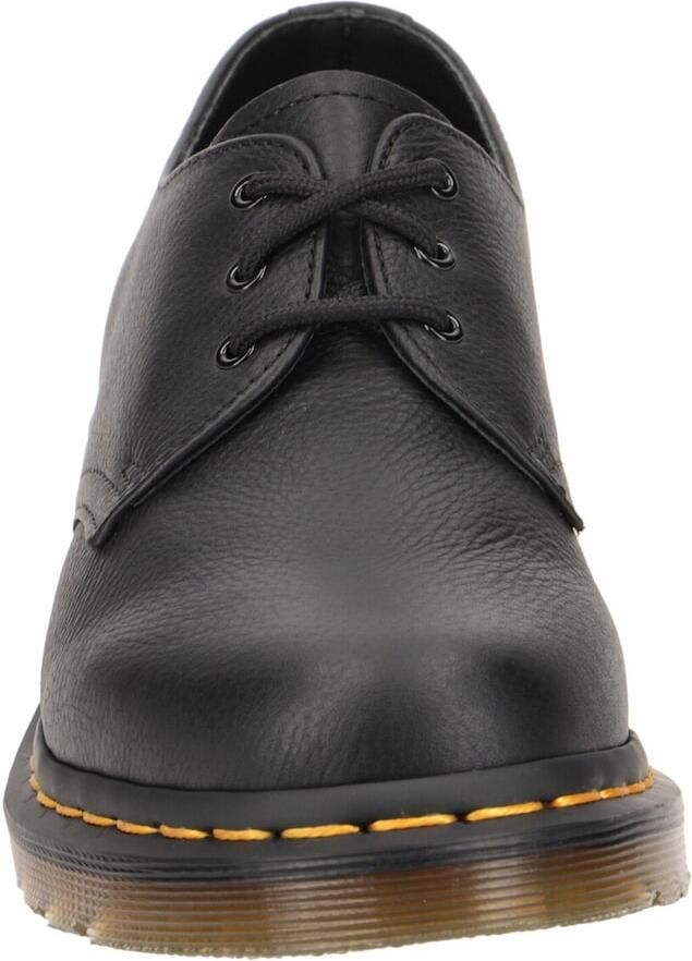 Dr. Martens 1461 Veterschoen plat Dames Zwart;Zwarte Black Virginia - Foto 6