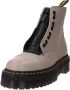 Dr. Martens Witte Leren Laarzen met Afneembare Rits White Dames - Thumbnail 2