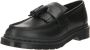 Dr. Martens Adrian Zwarte Leren Platte Schoenen Black Heren - Thumbnail 1