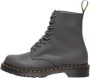 Dr. Martens 1460~PASCAL~GUNMETAL~~~~~~~~~~ Hoge sneakersHoge sneakersVeterbootsDames veterschoenenDames sneakersVrije tijd half-hoogHalf-hoge schoenenHeren veterschoenHeren sneakers Grijs - Thumbnail 5