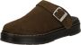 Dr. Martens Brookline Mule Bronx Suede Sandalen bruin - Thumbnail 3