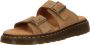 Dr. Martens Josef Bronx Suede Sandalen bruin beige - Thumbnail 2
