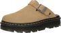 Dr. Martens Zebzag Suede Mules Brown- Brown - Thumbnail 4