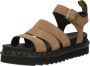 Dr martens Dr. Martens Blaire savannah tan Beige Nubuck Platte sandalen Dames - Thumbnail 8