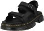 Dr. Martens Zwarte Poly Platte Sandalen voor Mannen Black Heren - Thumbnail 4