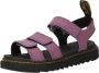 Dr. Martens Klaire leren sandalen paars Meisjes Leer Effen 28 - Thumbnail 3