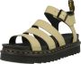 Dr. Martens Blaire Sandalen Pale Olive Pisa Leer Green Dames - Thumbnail 3