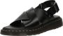 Dr. Martens Zwarte platte sandalen voor volwassenen Black Dames - Thumbnail 2