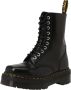 Dr. Martens 1490 Quad Squared Boots Dames Zwart - Thumbnail 2