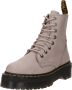 Dr. Martens Tortora Plateau Enkellaarzen met Rits Beige Dames - Thumbnail 2