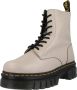 Dr. Martens Taupe Platform Veterschoenen voor Dames Beige Dames - Thumbnail 4
