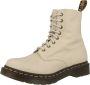Dr. Martens 1460 PASCAL PARCHMENT BEIGE Volwassenen VeterlaarzenHalf-hoge schoenen Wit beige - Thumbnail 3