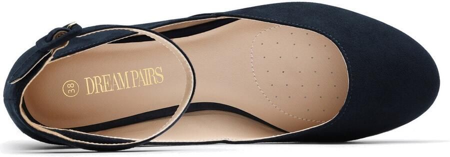 Dream Pairs Ballerina ' Ballerinas Damen Flache Schuhe Damen' navy - Foto 4