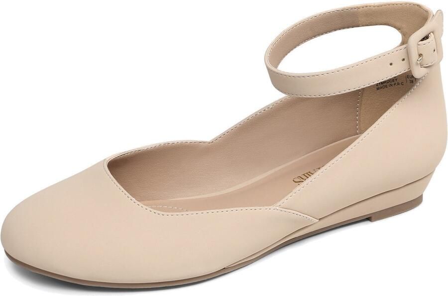 Dream Pairs Ballerina ' Ballerinas Damen Flache Schuhe Damen' nude