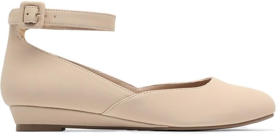 Dream Pairs Ballerina ' Ballerinas Damen Flache Schuhe Damen' nude - Foto 4