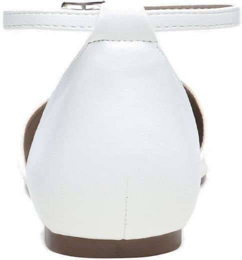 Dream Pairs Ballerina met riempjes ' Ballerinas Damen Flache Schuhe' wit - Foto 3