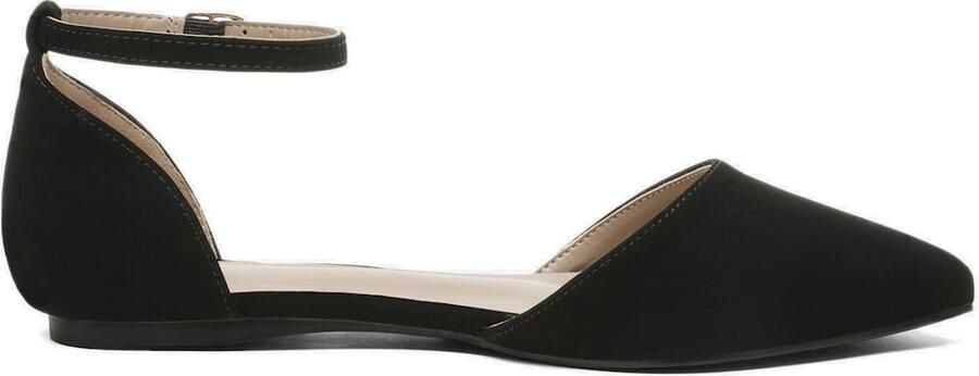 Dream Pairs Ballerina met riempjes ' Ballerinas Damen Flache Schuhe' zwart - Foto 5