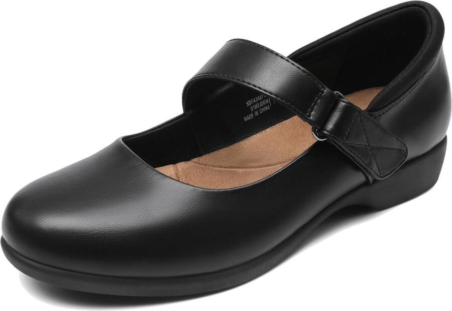 Dream Pairs Ballerina zwart