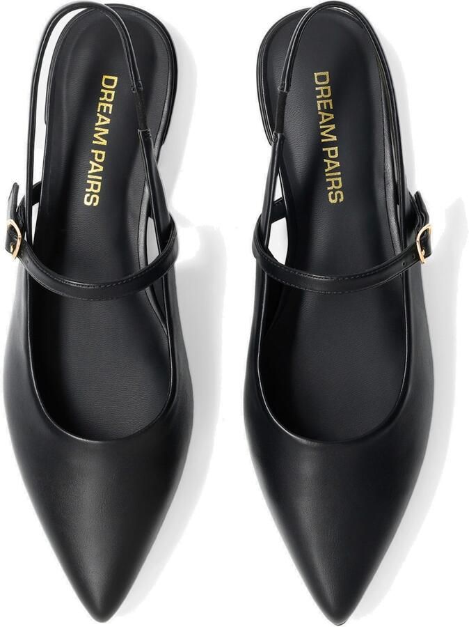 Dream Pairs Ballerina zwart - Foto 5