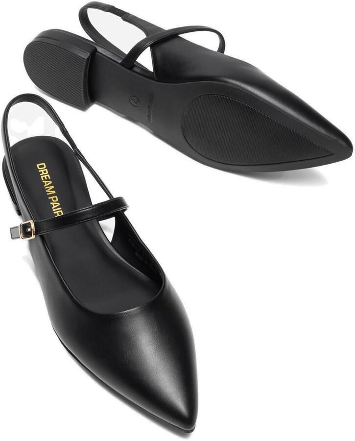 Dream Pairs Ballerina zwart - Foto 3