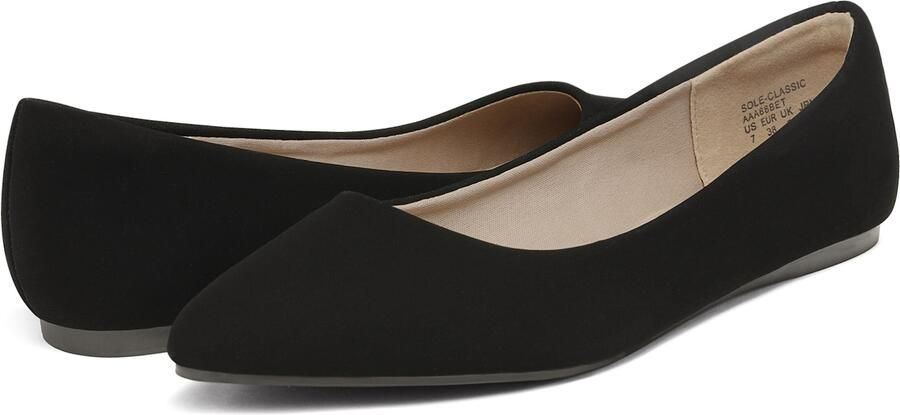 Dream Pairs Ballerina zwart - Foto 4