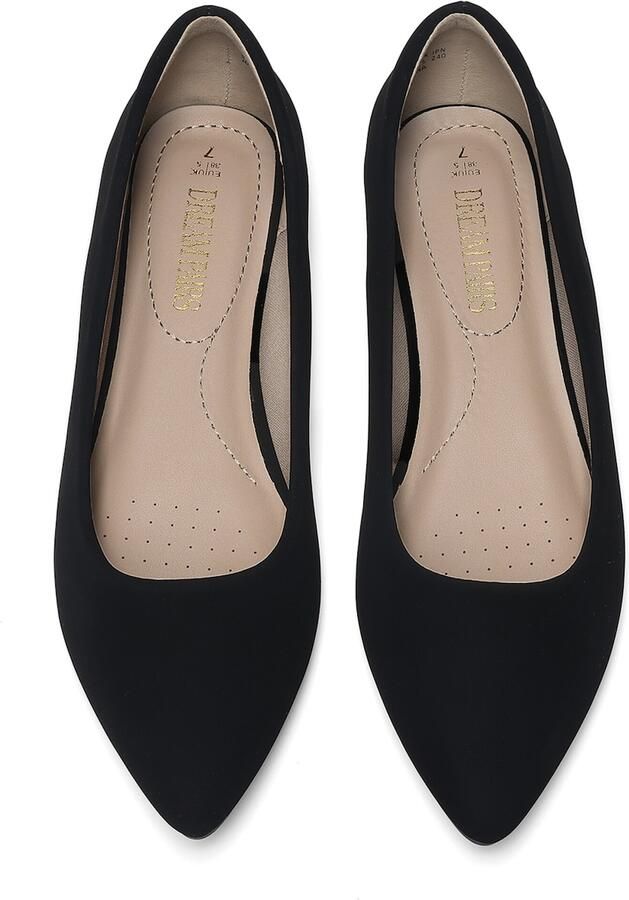 Dream Pairs Ballerina zwart - Foto 3