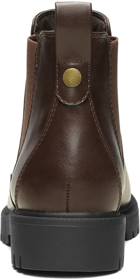 Dream Pairs Boots ' Damen Chelsea Boots Klassische Stiefeletten' bruin - Foto 5